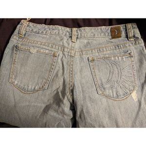 Sister moon distressed jeans